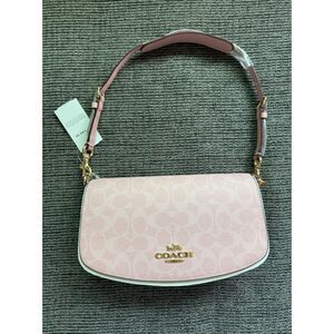 THE VIRAL Coach Powder Pink Andrea Shoulder Bag